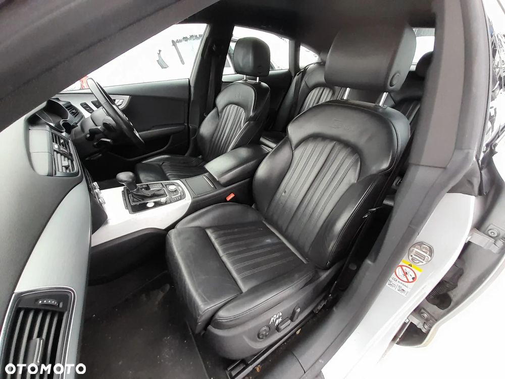 AUDI A7 C7 FOTELE KANAPA KOMPLET SKÓRY ELEKTRYCZNE GRZANE S-LINE - 1