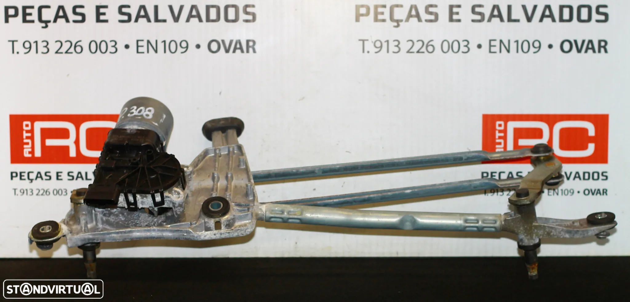 MOTOR LIMPA PARA-BRISAS PEUGEOT 308 - 2