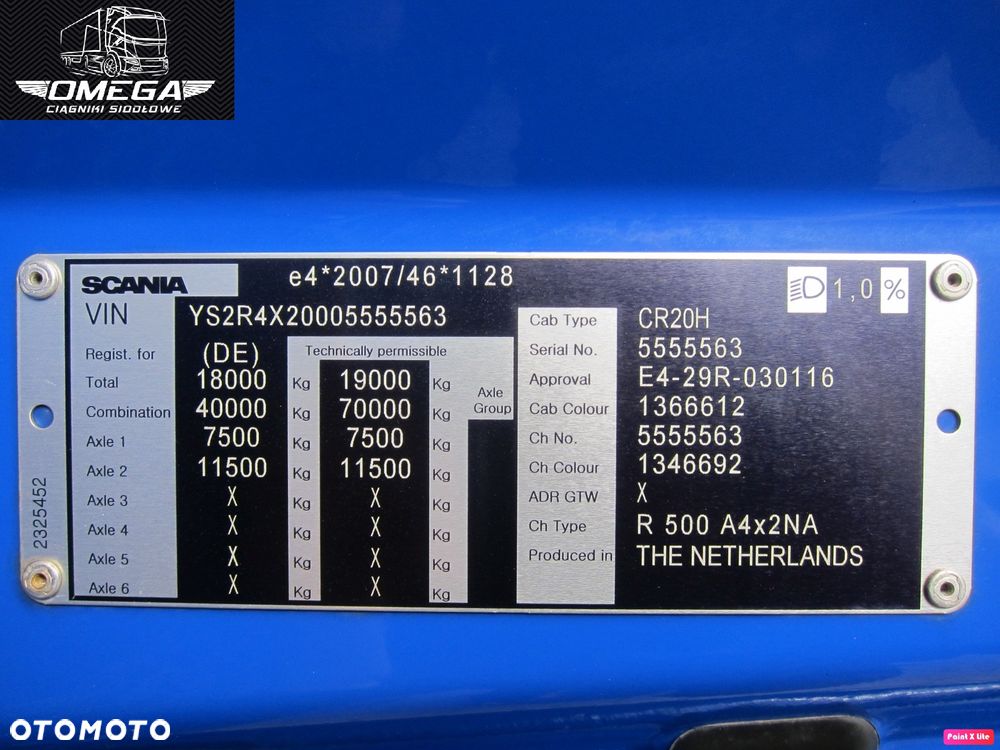 Scania R 500  // Full LED // Nawigacja // Klima postojowa // Spr z Niemiec - 5