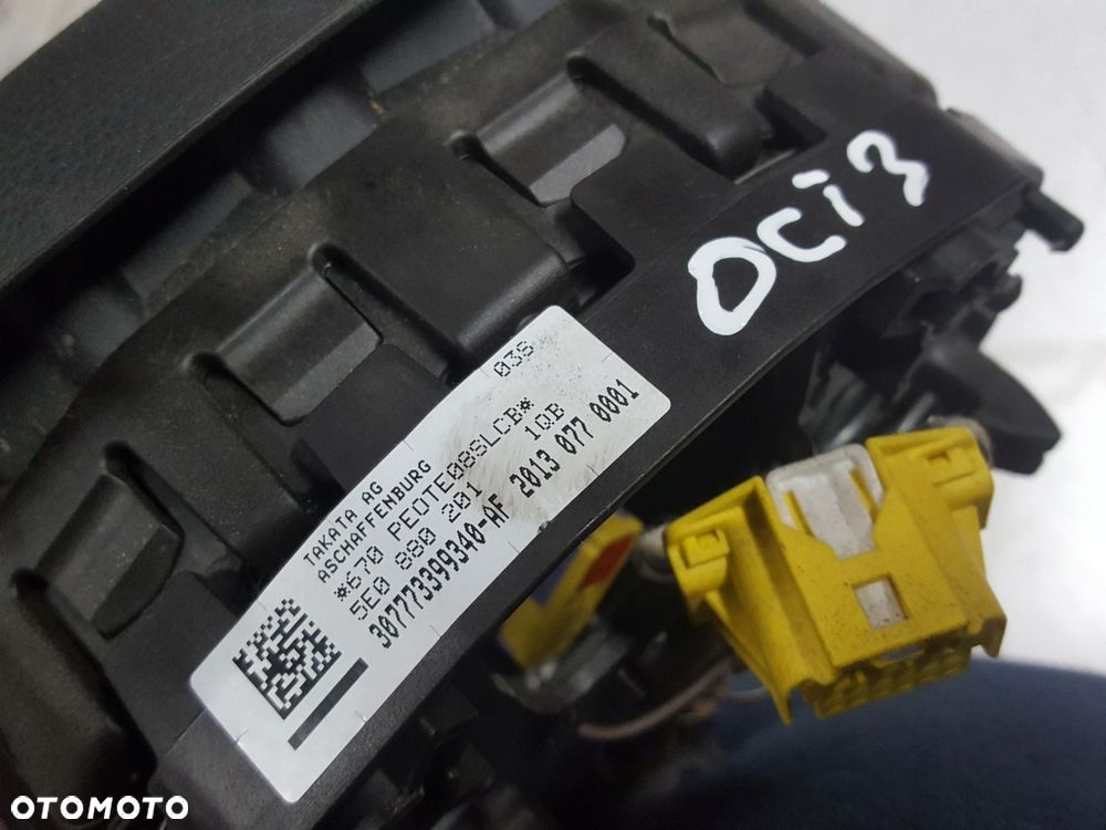 SKODA OCTAVIA III 13-16r PODUSZKA AIRBAG KIEROWCY 5E0880201 - 4
