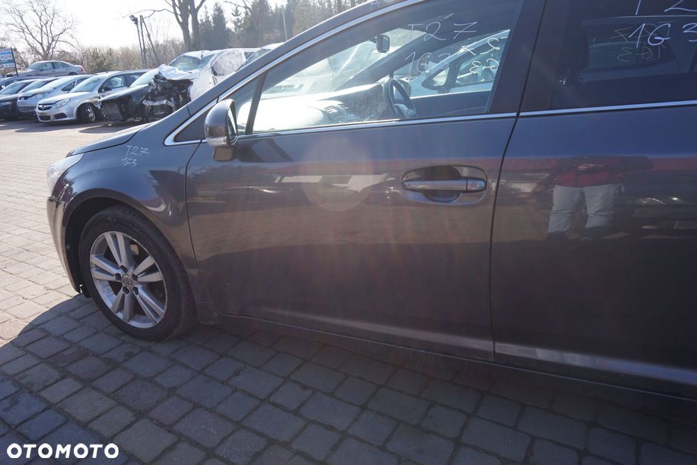 DRZWI PRZEDNIE LEWE AVENSIS III T27 PH1 KOMBI 1G3  SZARY TOYOTA 2009-2011 - 2