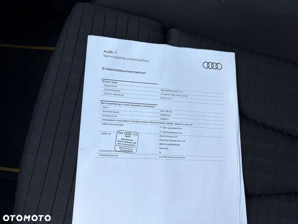 Audi A3 Sportback 2.0 TDI (clean diesel) Ambiente - 38