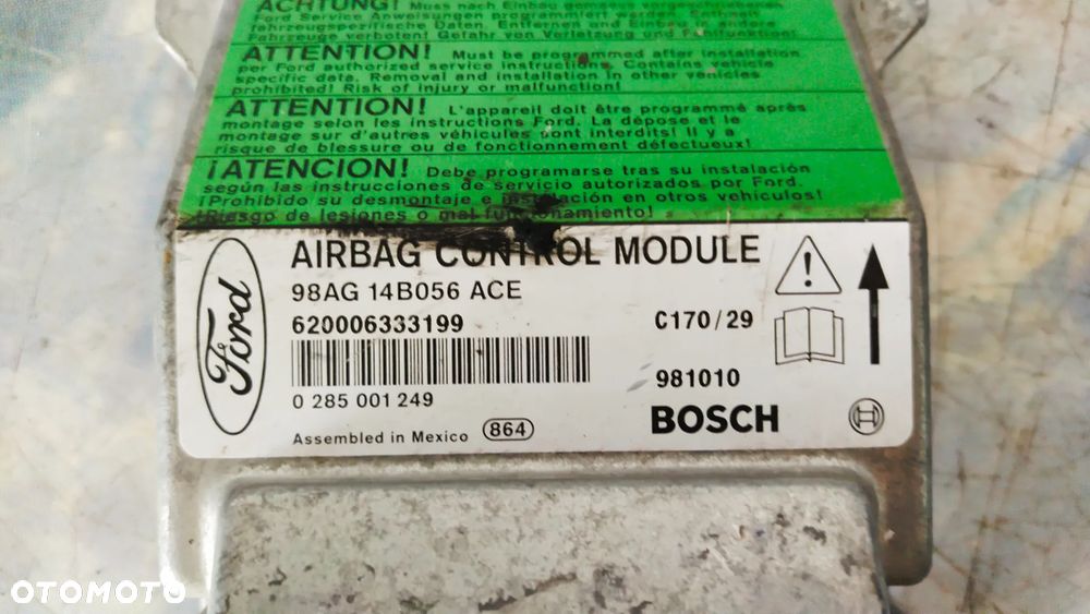 0285001249 SENSOR AIRBAG FORD - 2