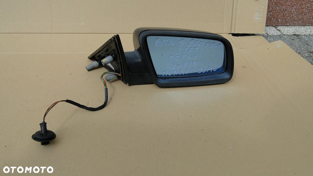 BMW 5 E60 E61 LUSTERKO PRAWE MONACOBLAU A35/5 4 PIN EUROPA - 1