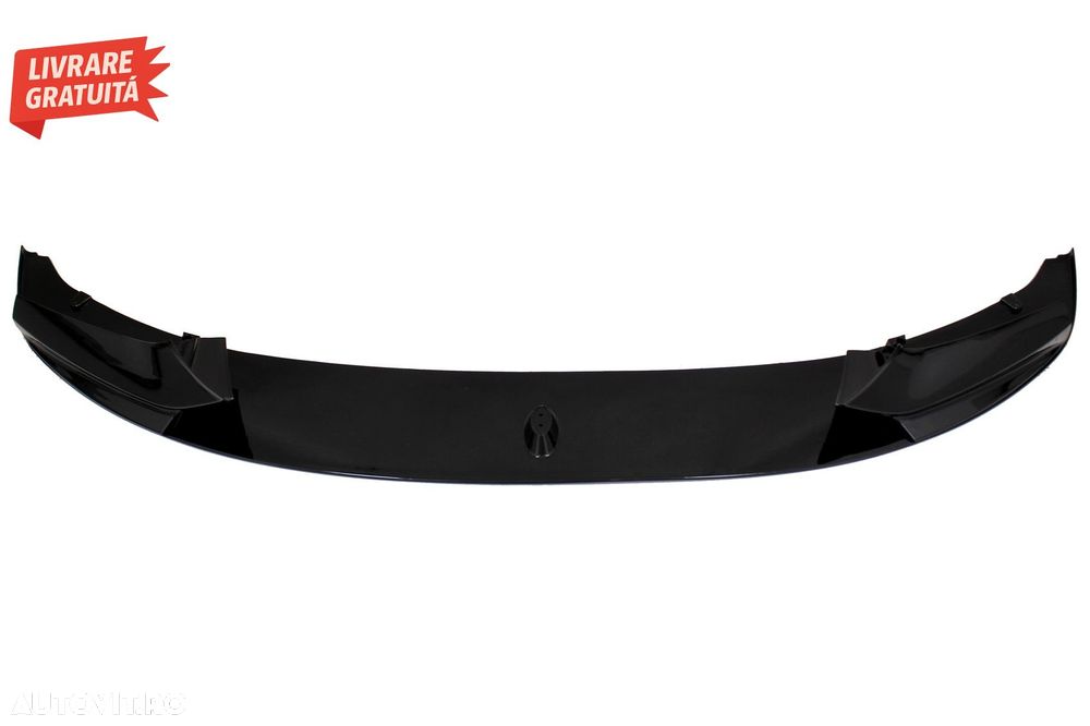 Prelungire Bara Fata BMW Seria 5 F10 F11 (2011-2017) M-Performance Design Negru Lu- livrare gratuita - 2