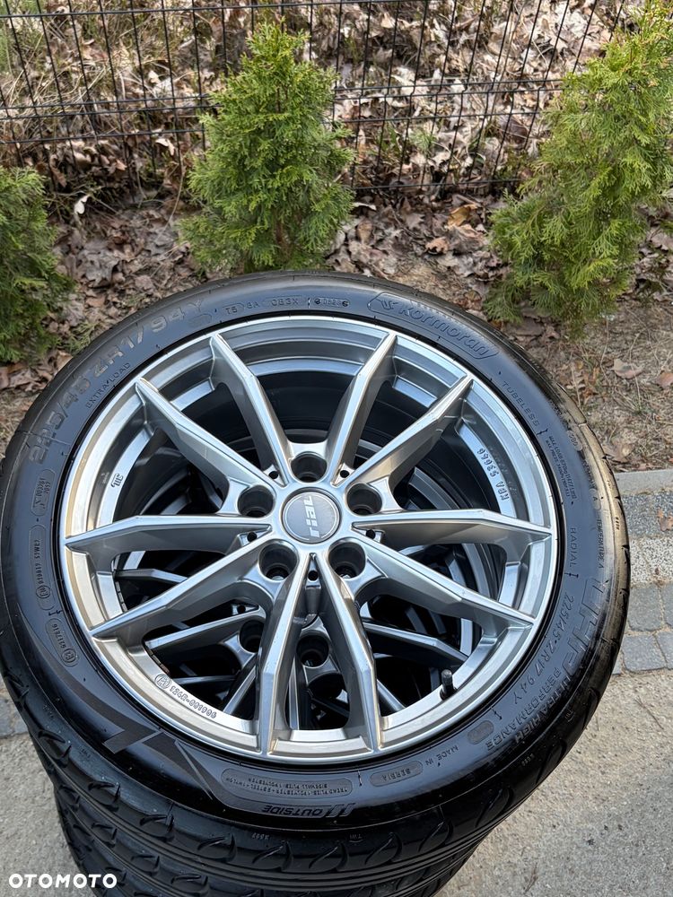 Felgi Rial X12 17” 5x112 + opony 225/45 – 2 sezony, powłoka, bdb - 14