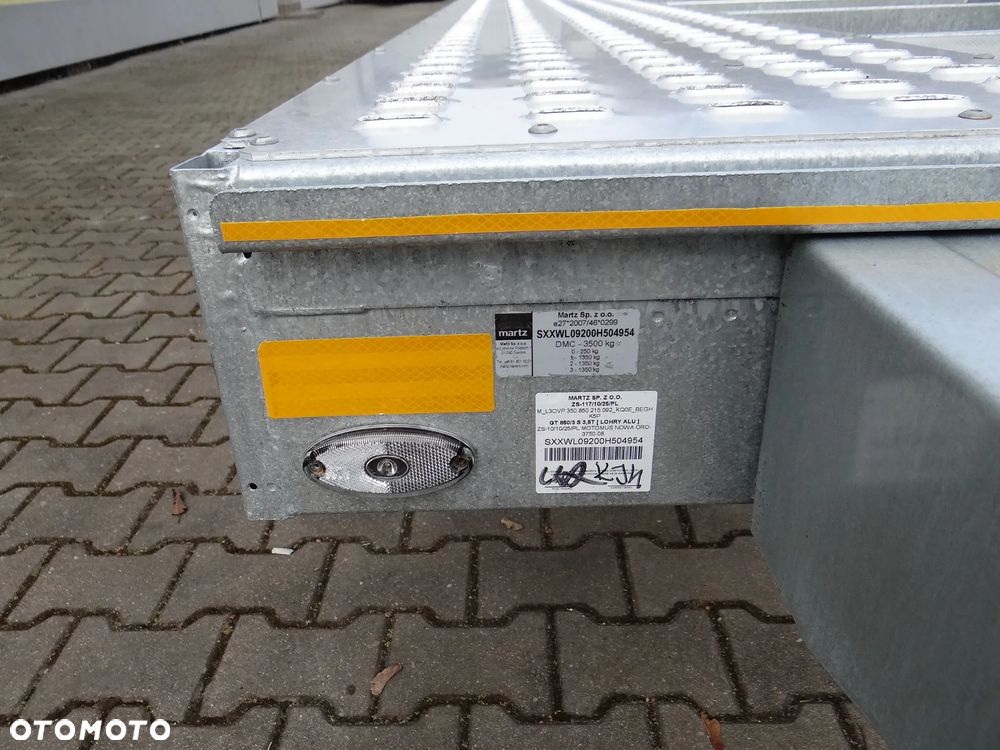 Martz Martz Laweta GT TRAILER Limited VDI FV 23% 850x210 3500kg Na Dwa Auta 3 Osie - 15