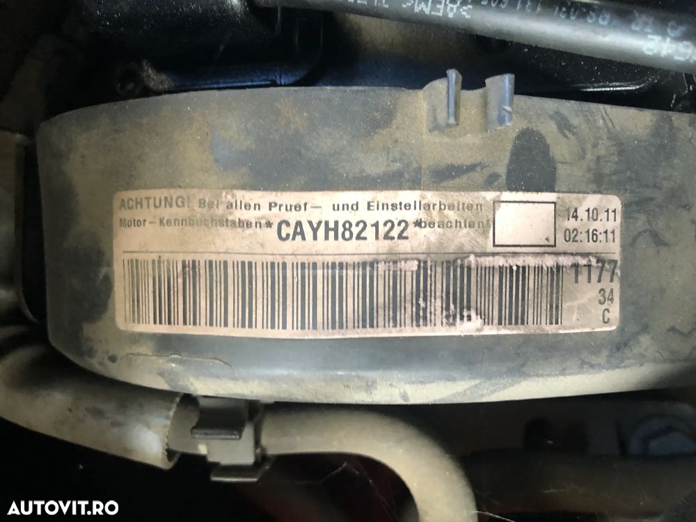 Dezmembrez VW Volkswagen Golf 6 2010 albastru 1,6 TDI cod CAY - 10