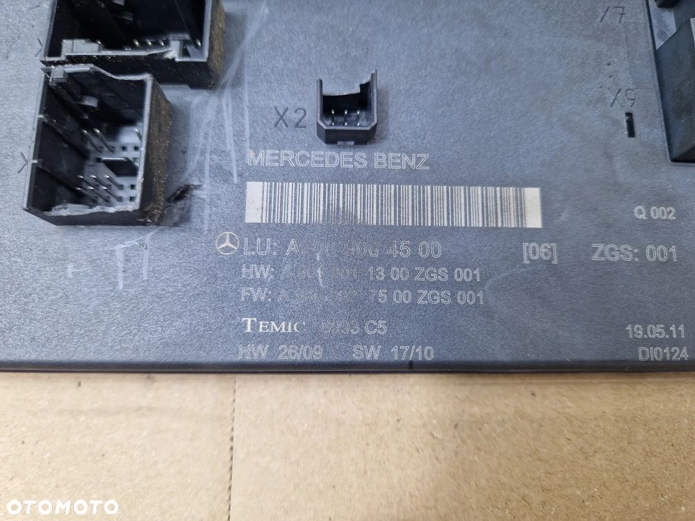 MB SPRINTER 906 CRAFTER 06-18 SKRZYNKA MODUL STEROWNIK SAM A9069004500 - 2