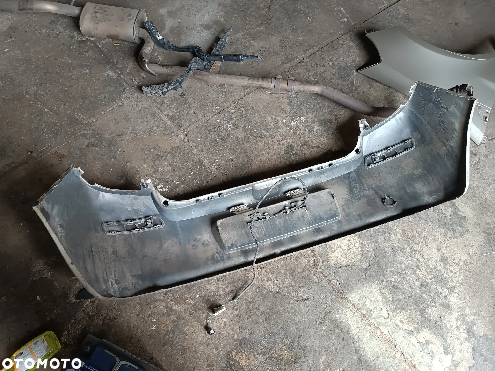 RENAULT CLIO III 3 TED11 ZDERZAK TYŁ TYLNY - 5