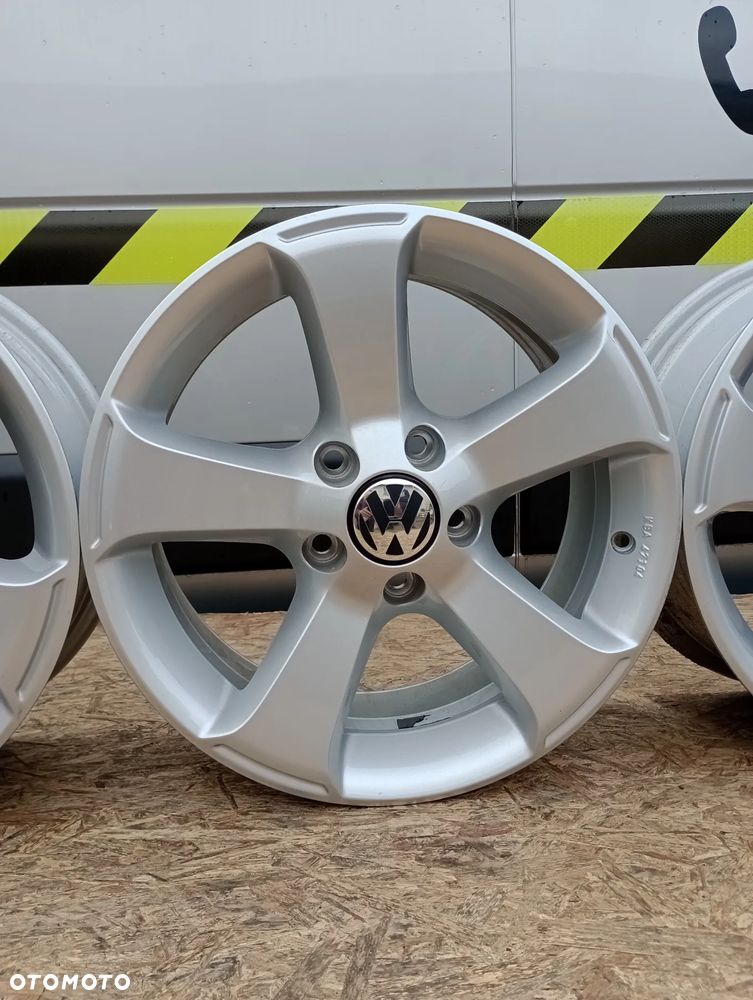 FELGI ALUMINIOWE 5x112 R16 6,5J ET42 VOLKSWAGEN BEETLE CADDY EOS GOLF JETTA PASSAT SCIROCCO SHARAN T4 TIGUAN TOURAN TRANSPORTER T-ROC - 5