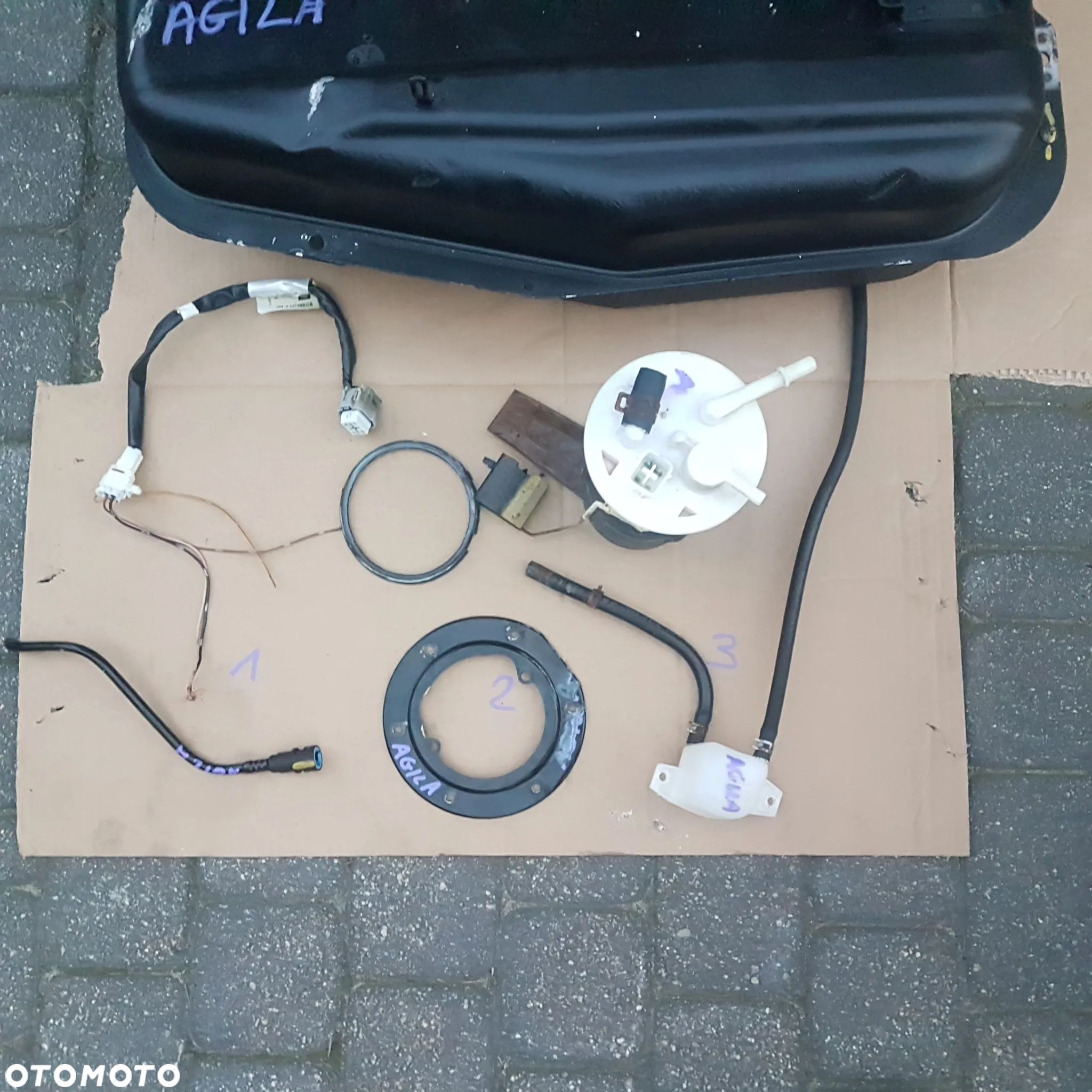 przewód pompy paliwa kostka uszczelka zbiorniczek  ciśnienia opel agila corsa c combo agilla - 1