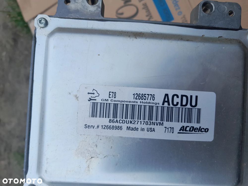 12685776 ACDU STEROWNIK KOMPUTER SILNIKA OPEL MOKKA X 1,4 TURBO - 2