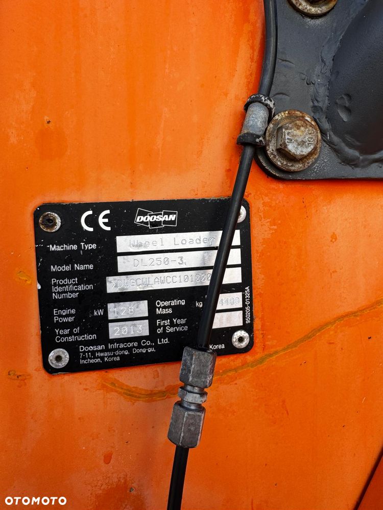 Doosan DL 250‼️ Ładowarka Kołowa ‼️14,4t SUPER STAN Waga Kamera - 20