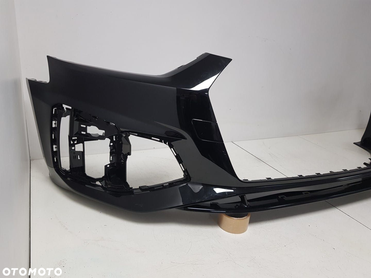 NOWY ZDERZAK KOLOR LY9T PRZÓD AUDI A4 B9 S-LINE SLINE 8W0 15-19r 8W080747B PRZEDNI MYTHOSSCHWARZ - 3