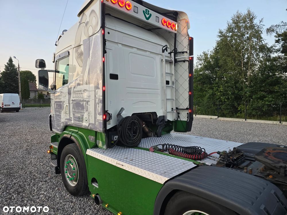 Scania R500 V8 /Pusher/ACC/SCC/RETARDER/OŚ Skrętna i Podnoszona - 18