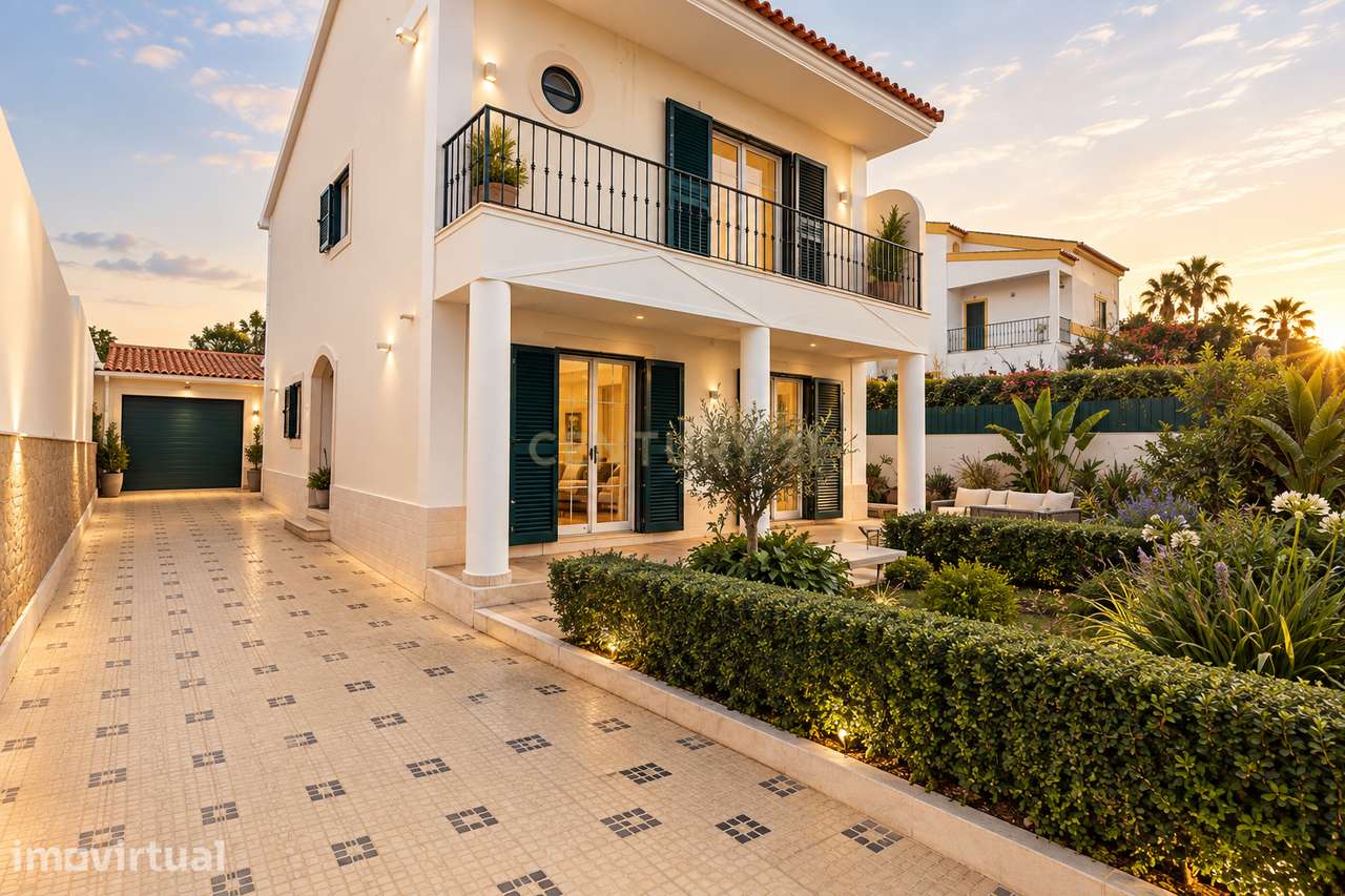 “Uma casa para viver — Moradia T4 Isolada com Jardim - Garagem - Terra - Grande imagem: 5/54