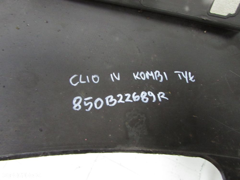 RENAULT CLIO IV KOMBI 12-19 ZDERZAK TYL 850B22689R - 15