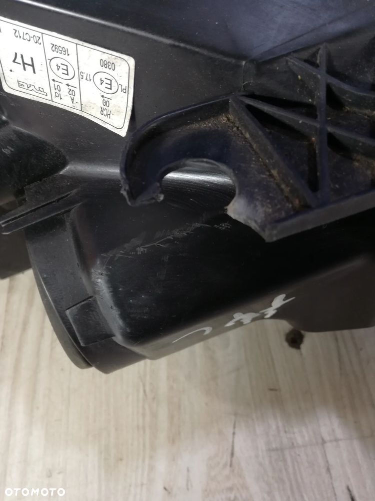 Nissan Qashqai I Lift lampa reflektor lewy Anglik 2009/2012 - 4