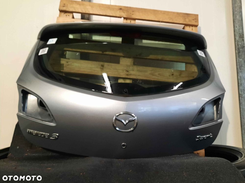 / KLAPA TYŁ TYLNA BAGAŻNIKA MAZDA 3 III BL HB HATCHBACK SZARA - 5