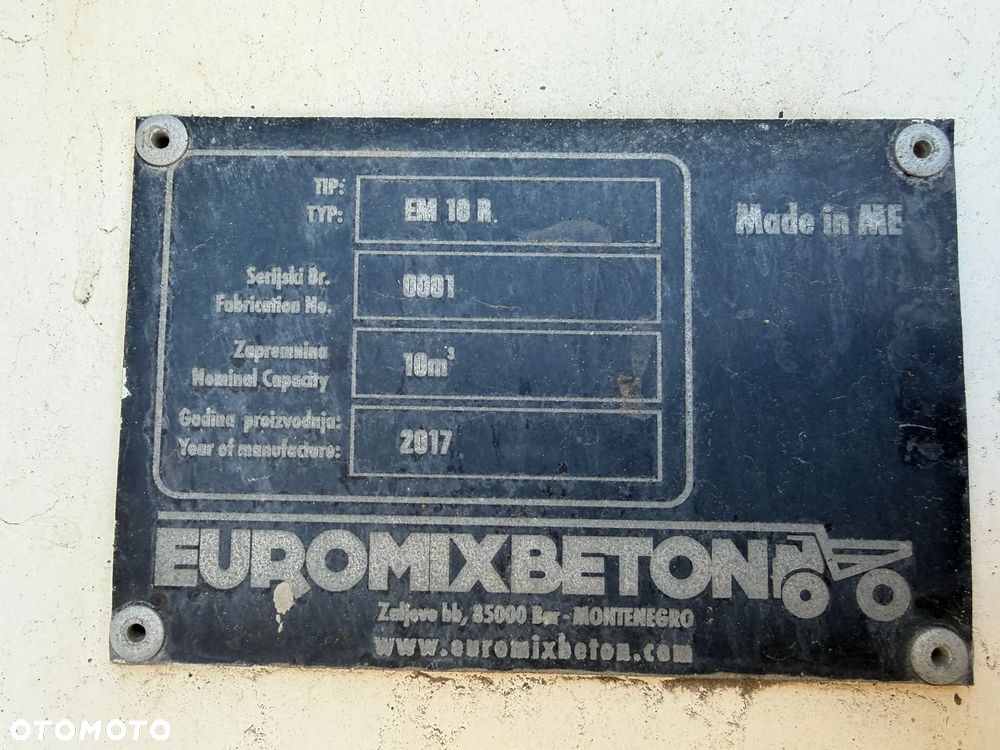 Mercedes-Benz AROCS 3742 8x4 EURO6 BETONOMIESZARKA EUROMIX 10 m³ - 12