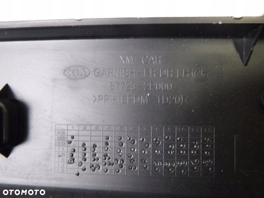 KIA SORENTO 09-15R LISTWA DRZWI PRZÓD LEWA NOWA OR - 2