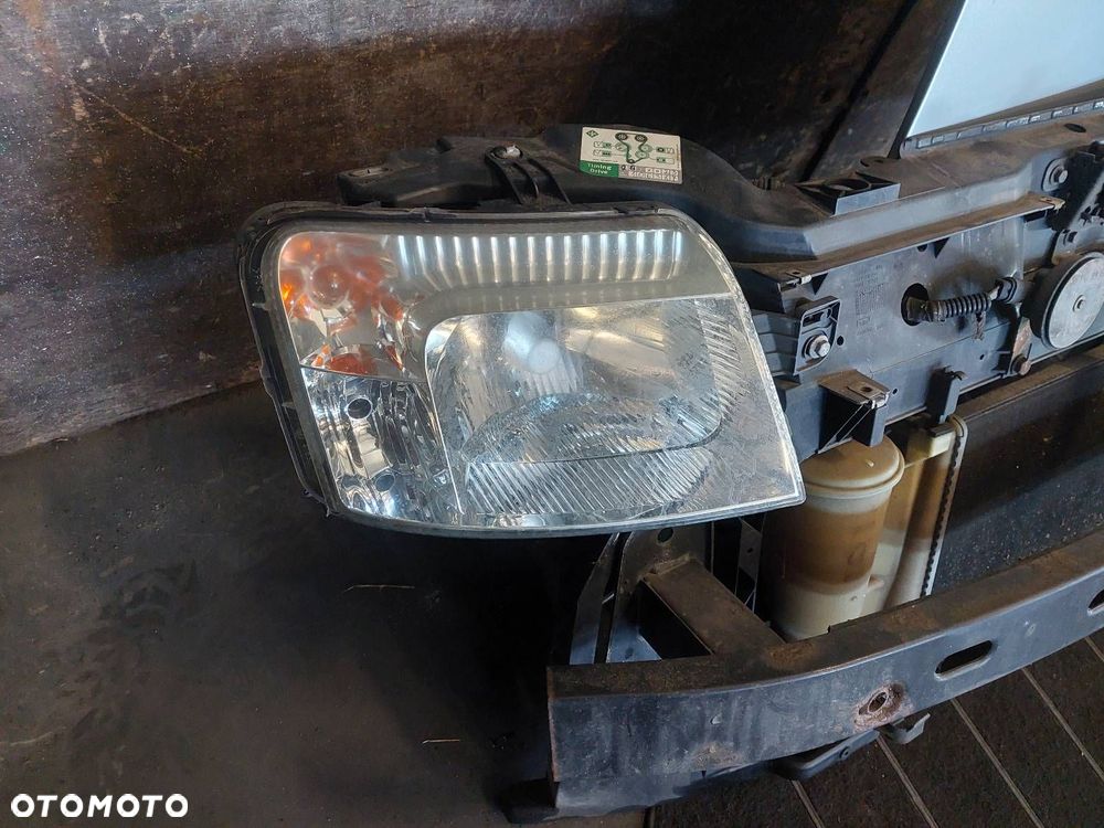 KOMPLETNY PRZÓD MASKA ZDERZAK BŁOTNIKI LAMPY PAS PRZEDNI FIAT PANDA II 647 - 12