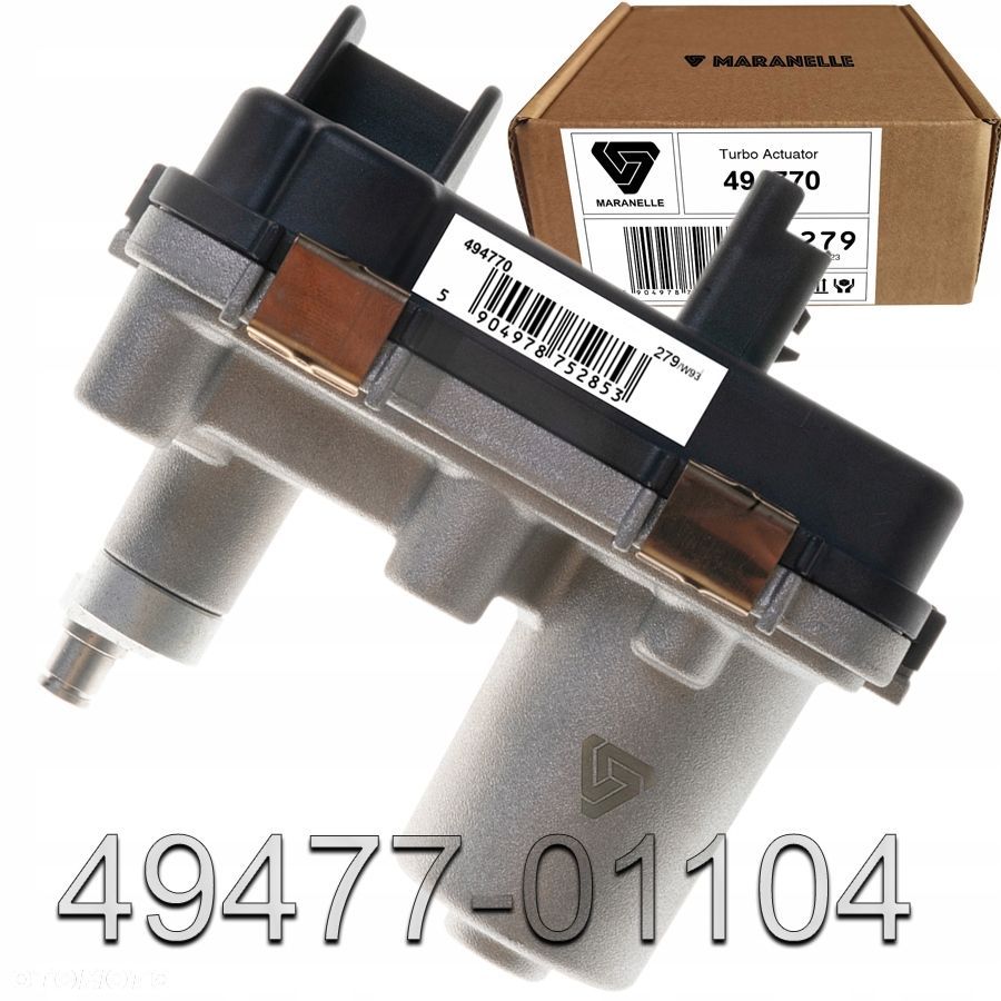Sterownik nastawnik turbiny 49477-01104 FORD: Galaxy, Mondeo IV, S-Max - 2.2 TDCi - 2