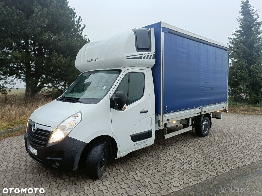 Opel MOVANO /8 EP/ firanka plandeka/ 2.3 163KM/ pneumatyczny fotel/ przegląd do 2028r - 2