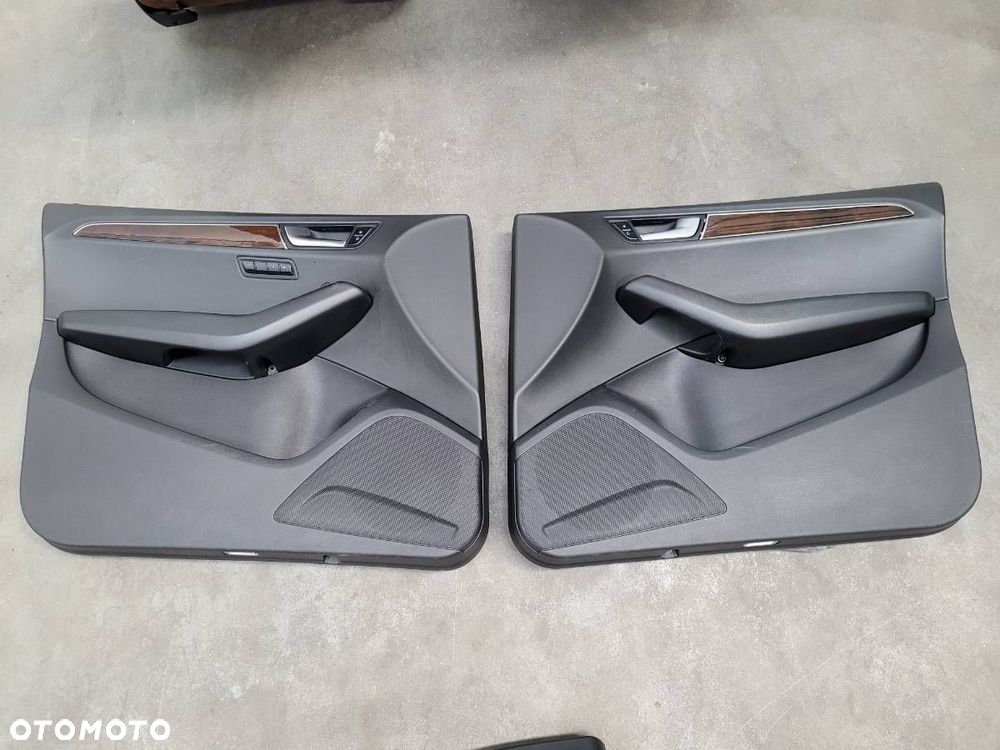 FOTELE KANAPA BOCZKI KOMPLET AUDI Q5 8R SKÓRA - 14