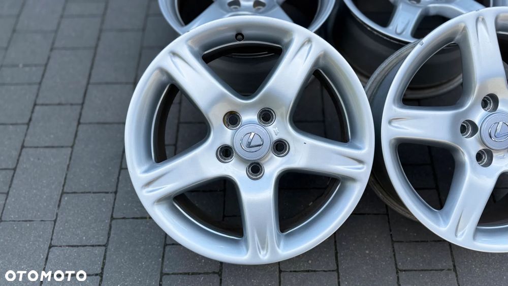 Alufelgi r17 5x114.3 ET50 8J Lexus IS200 IS250 IS300 GS300 GS430 IS GS NX RX S140 S160 Toyota Avensis Corolla Prius Auris - 3