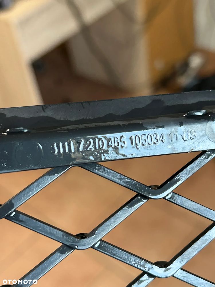 BMW X3 F25 X4 F26 KRATKA ZDERZAKA PRZÓD PRZEDNIA 7210465 - 3