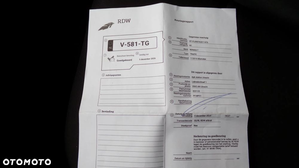 Renault TRAFIC 1.6 L2H1 * KLIMA * NISKI PRZEBIEG ! WZOROWY STAN ! - 21