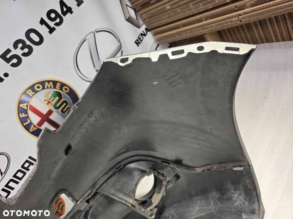 PEUGEOT 2008 12- ZDERZAK PRZEDNI PRZÓD ŁADNY KOLOR BEŻOWY METALIK NR 9802521077 NR AUKCJI NZ2041 - 40