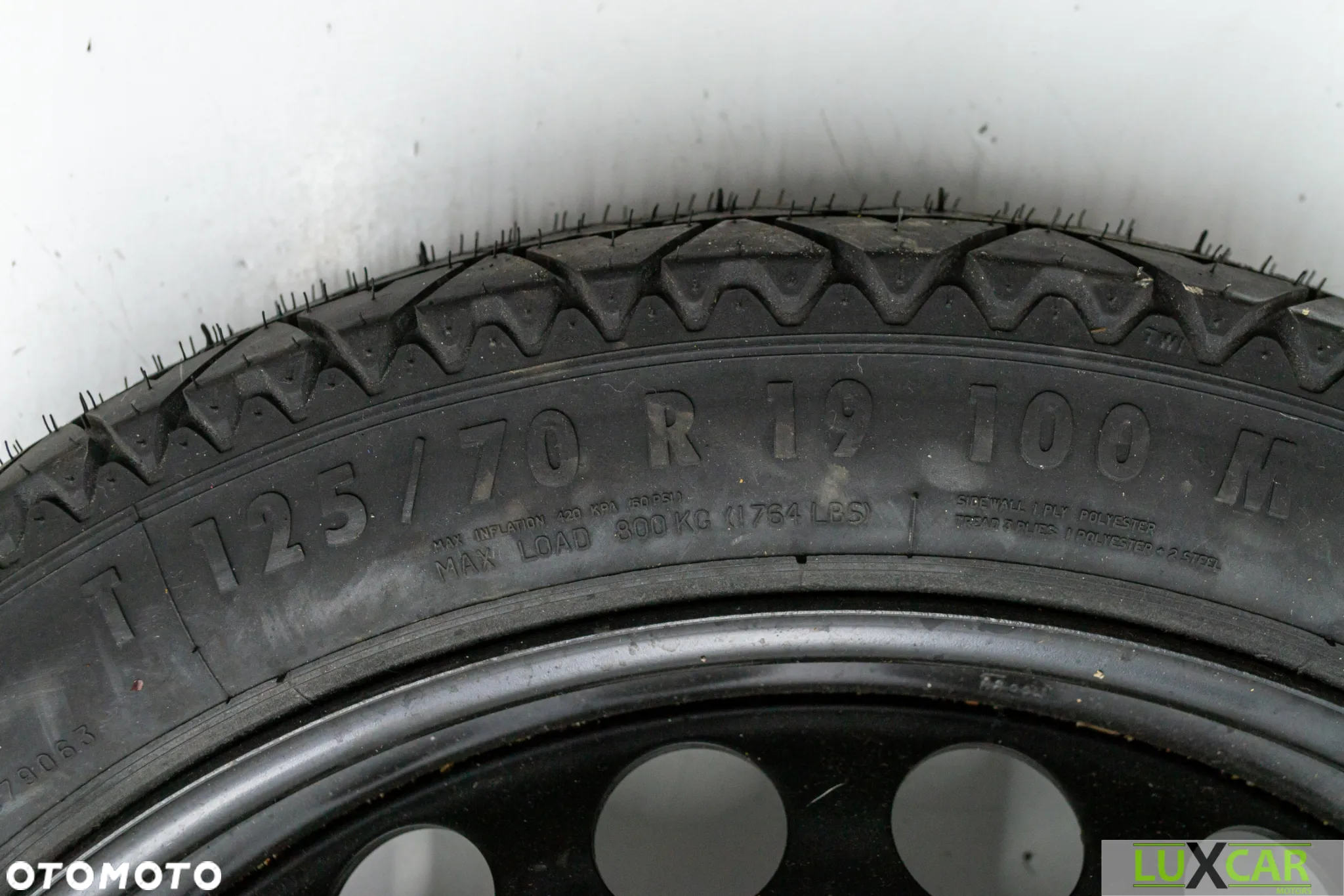 AUDI A4 B8 A5 KOŁO ZAPASOWWE 125/70 R19 GORLICE - 5