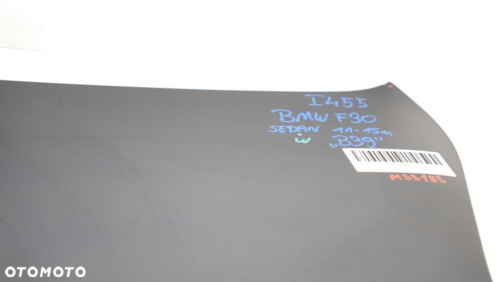 KLAPA TYŁ BAGAŻNIKA  BMW F30 SEDAN 11-15R B39 - 7