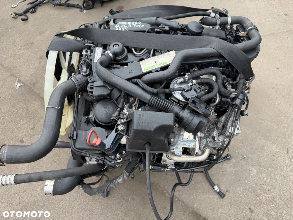 Sprinter 906 2,2 CDI Euro 6 BiTurbo 14-18 silnik kompletny A 651 955 - 10