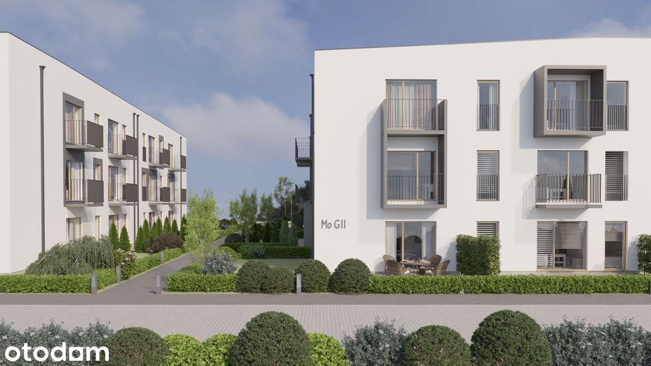 NOWE mieszkanie 2 pokojowe z balkonem MOGILNO/ 42,9m2 + balkon 2,5m2