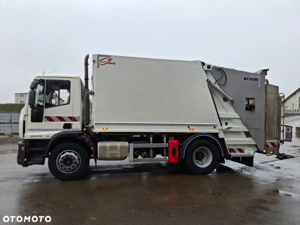 Iveco Eurocargo 190EL28 Śmieciarka FAUN VR3 LEV Euro 6 2 Osie Zawieszenie Na Poduszkach Centralny Zamek Klimatyzacja Wywóz Śmieci - 15