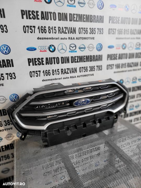 Grila Centrala Bara Radiator Fata Ford Ecosport An 2017-2020 Originala Intacta - 3