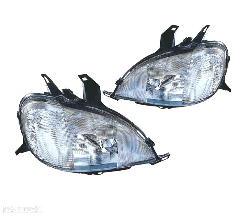 FARÓIS PARA MERCEDES ML CLASSE W163 98-01 - 1