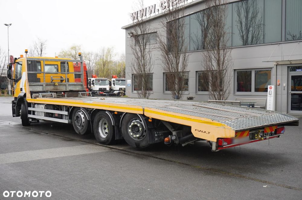 Iveco Stralis 420 8x2 / Zabudowa laweta Fiault / 2 osie skrętne / 17,6 t ładowności - 4
