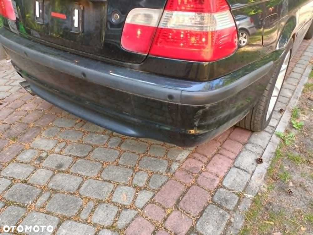 Zderzak zderzaki mpakiet BMW E46 sedan 475 black sapphire przód przedni tył tylny progi nadkola - 4