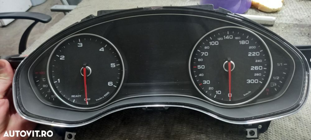 Ceasuri de bord  4G8920935A Audi A6 c7 cu fibra 2017 - 1