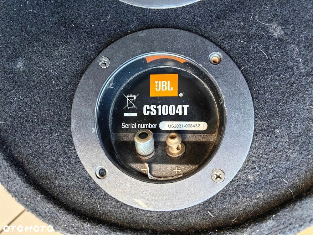 Subwoofer samochodowy tuba JBL CS1004T 25cm 500W 280 x 600 mm - 3