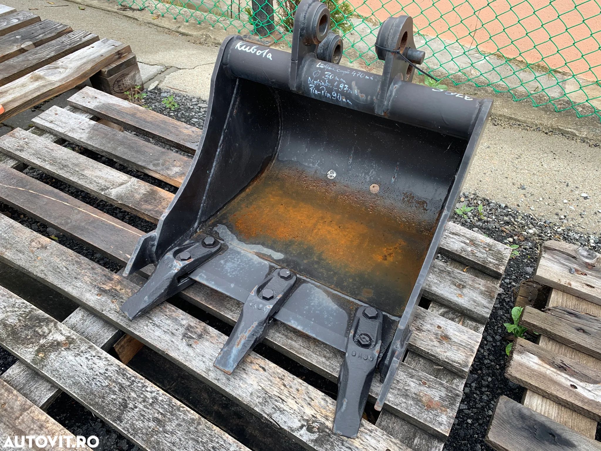 Cupa Sapat Miniexcavator de 2-2.5 Tone, latime de 470 mm - 1