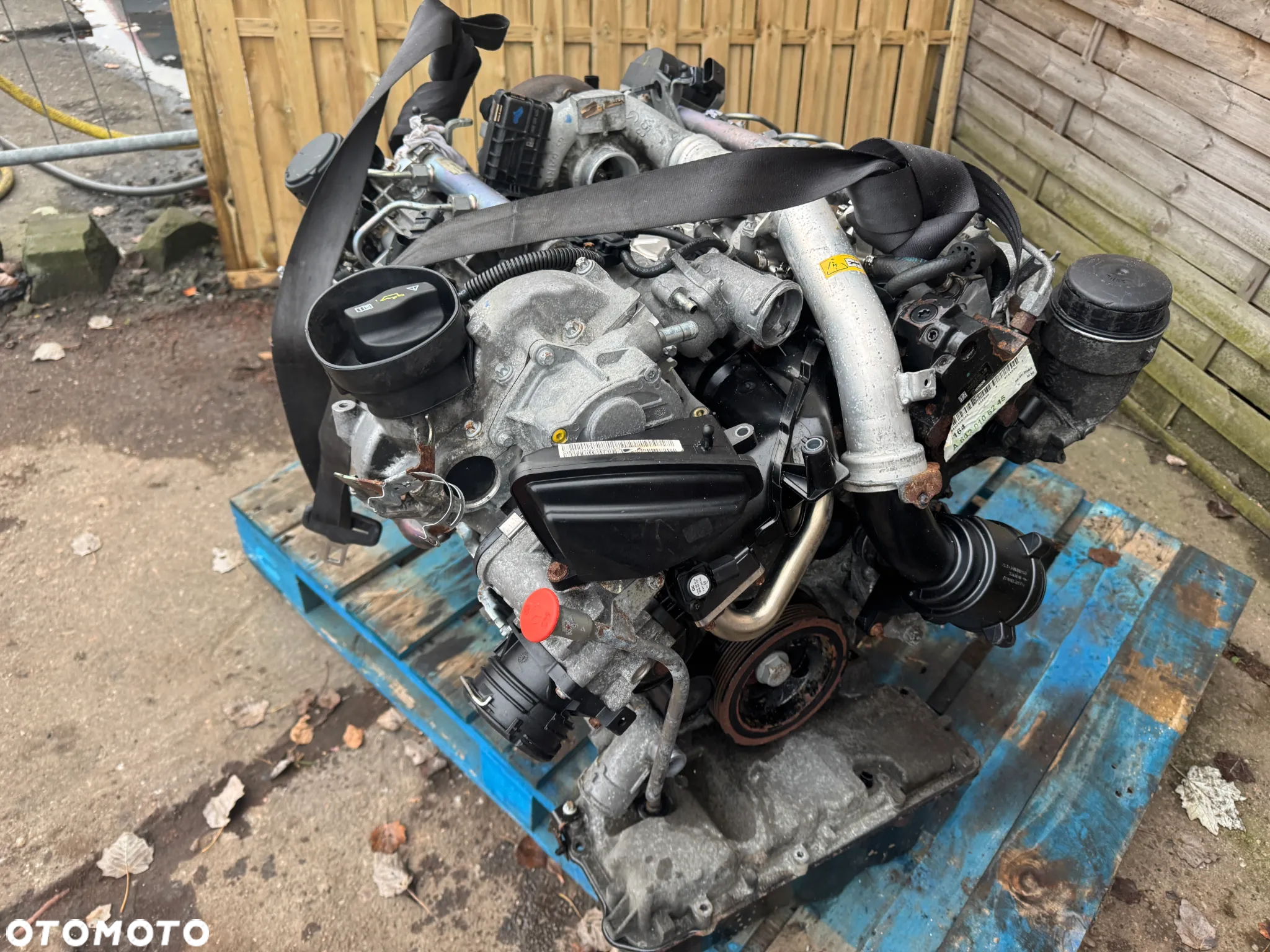 silnik om 642950 642 950 3.0 crd Mercedes ML kompletny 163 tys - 21