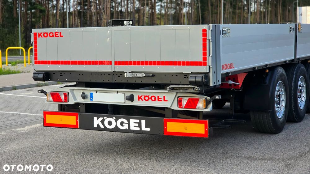 Kögel BURTÓWKA❗️STANDARD / OŚ PODNOSZONA / OSIE SAF / BURTY / HAMULCE TARCZOWE / MULTILOCK / DRZWI Z TYŁU / BUDOWLANKA / JAK NOWA ❗️❗️ - 22