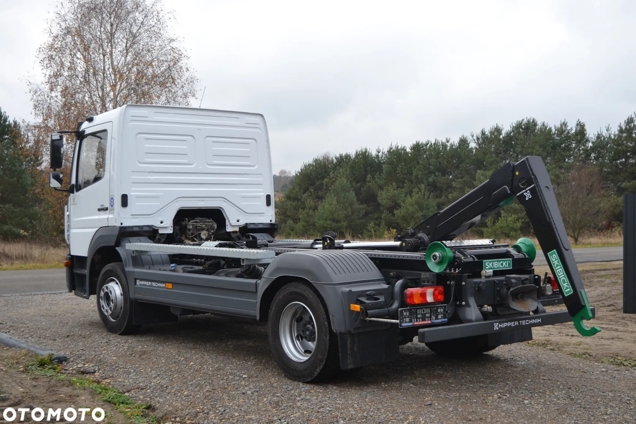 Mercedes-Benz Atego 1224 Nowe urządzenie hakowe SKIBICKI Hakowiec Meiller HYVA Palfinger - 7
