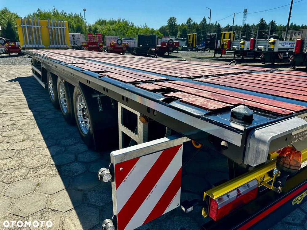 Inny platforma uniwersalna z zamkami kontenerowymi - MOCNA - osie SAF HOLLAND - 20